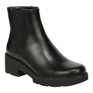 Naturalizer Women's Cade Black Lug Sole Ankle Boot Size 9.5 NEW
