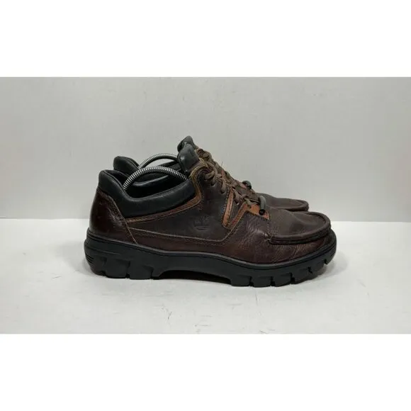 Timberland Gore-Tex Brown Leather Low Top Boots 37024 Men’s Size 11 Shoes